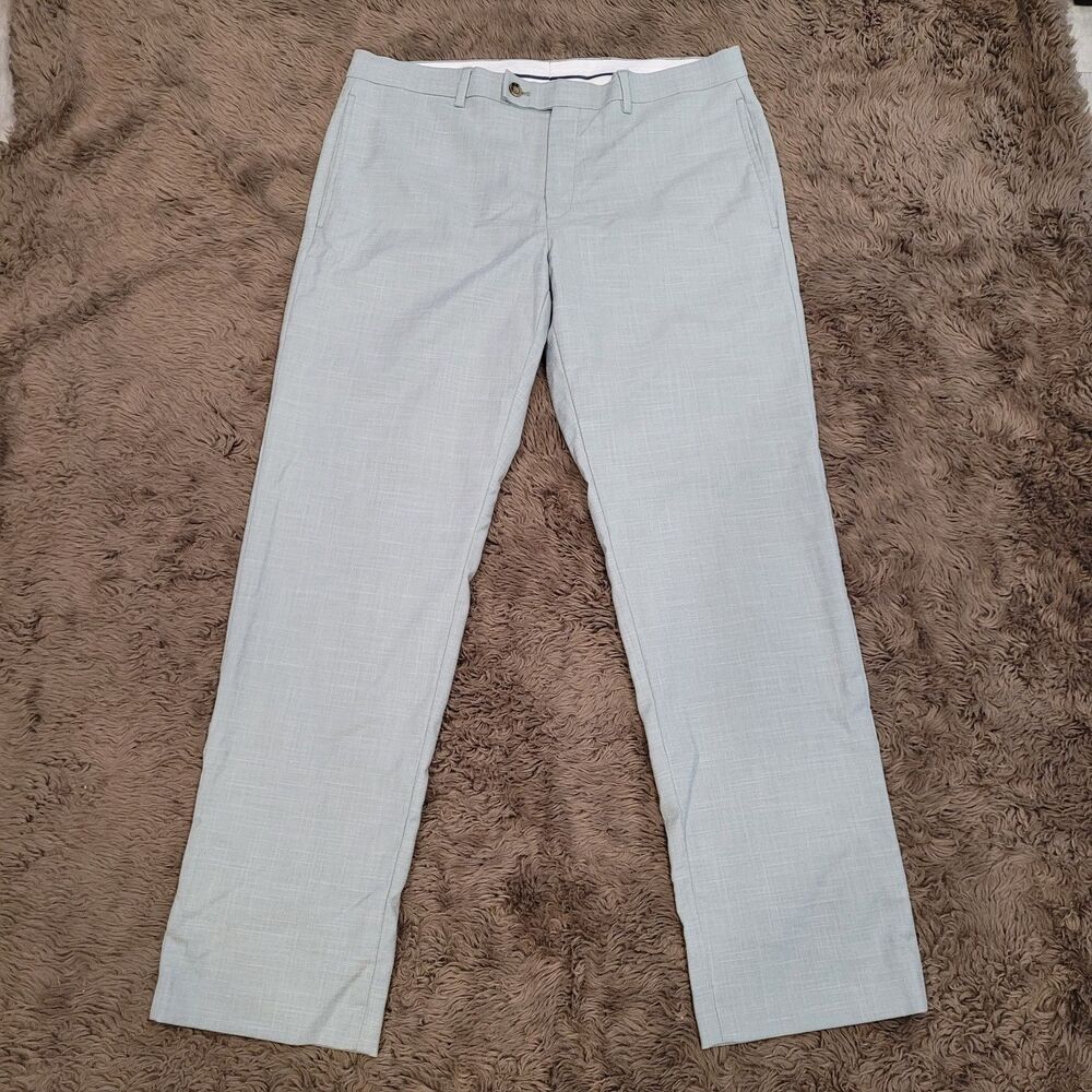 Ralph Lauren Men's 34x30 (Act 34x29) Pants Light Olive Green Twill Dress Preppy
